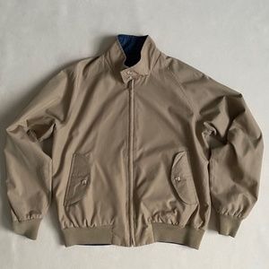 Lands' End Vintage Reversible Poplin Jacket